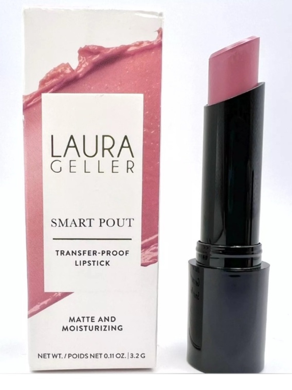 Laura Geller Wise Smart Pout Lipstick Transfer Proof NWT - Picture 4 of 4